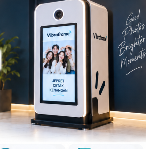 Mesin Self-Service Photobooth Vibraframe